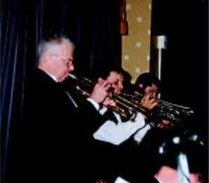 bigband trumpet player